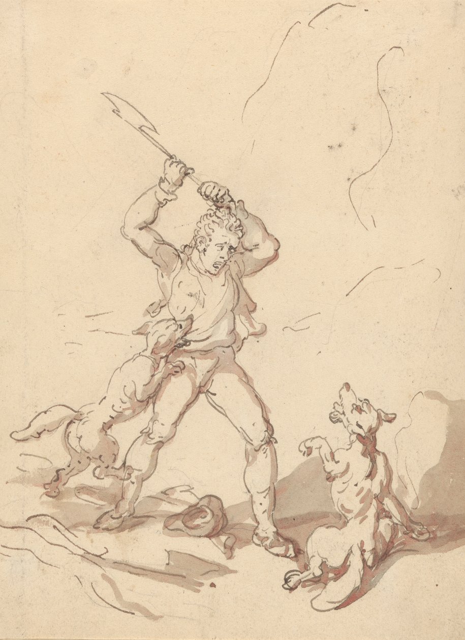 Album tegning av Thomas Rowlandson