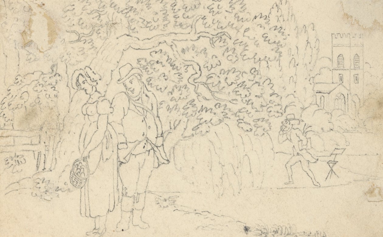 Album tegning av Thomas Rowlandson