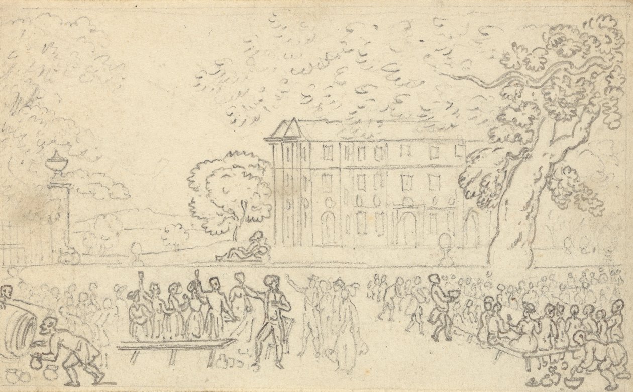 Album tegning av Thomas Rowlandson