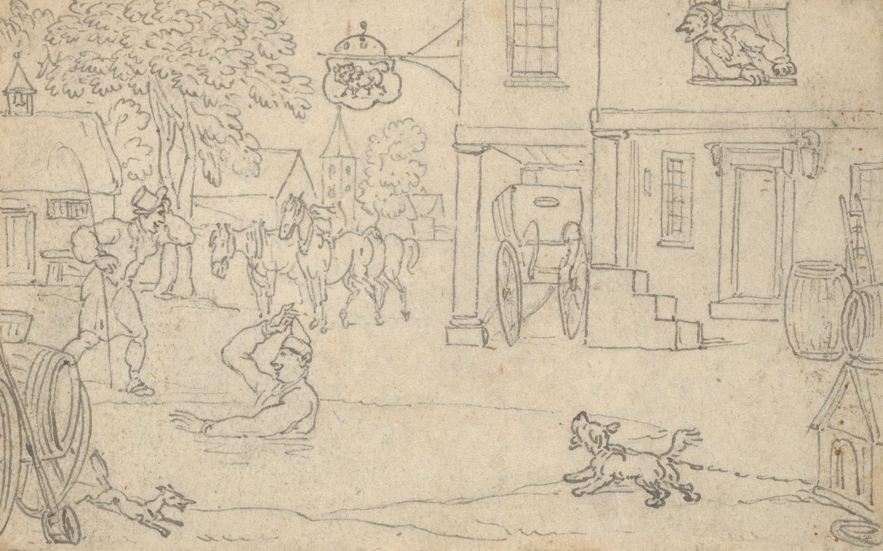 Album tegning av Thomas Rowlandson