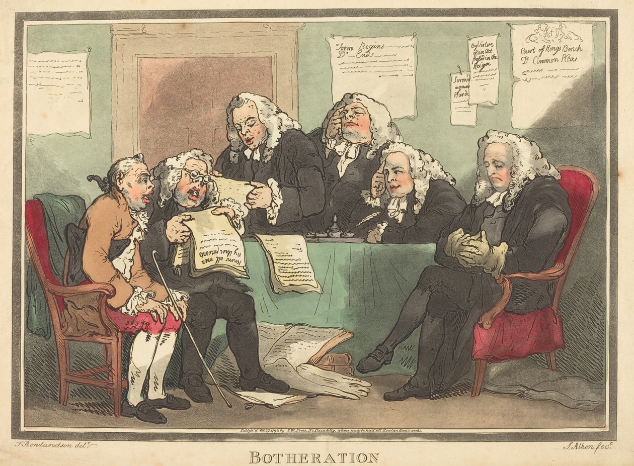 Besvær av Thomas Rowlandson
