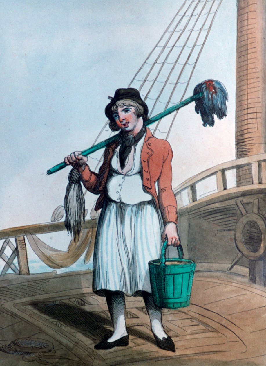 Hyttegutt, 1799 av Thomas Rowlandson