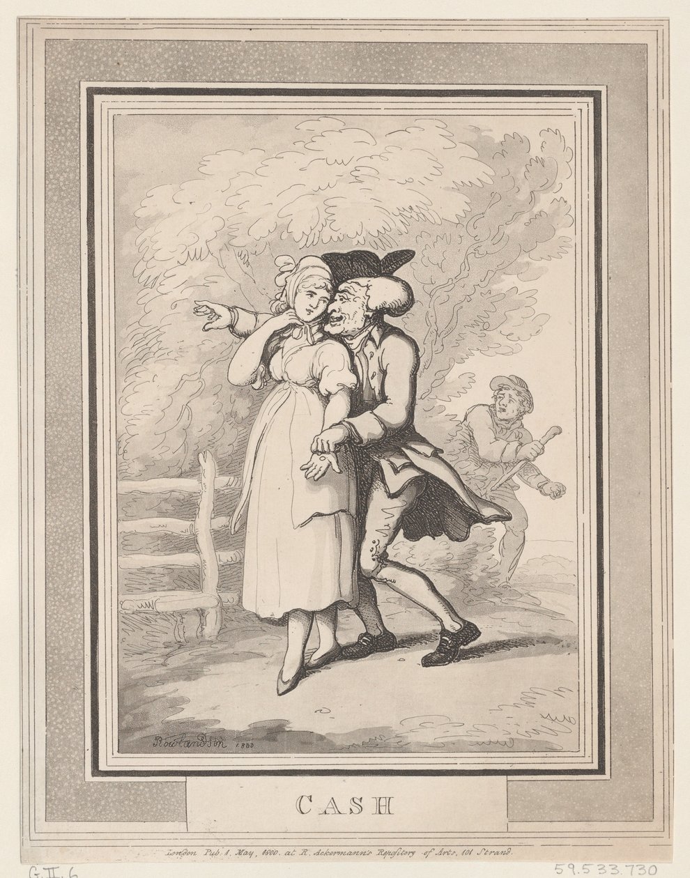 Kontanter, 1. mai 1800., 1. mai 1800. av Thomas Rowlandson