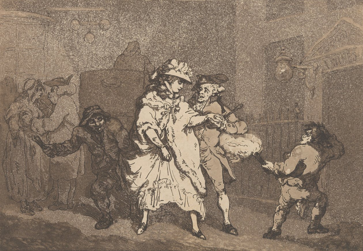 Civility, 1787., 1787. av Thomas Rowlandson