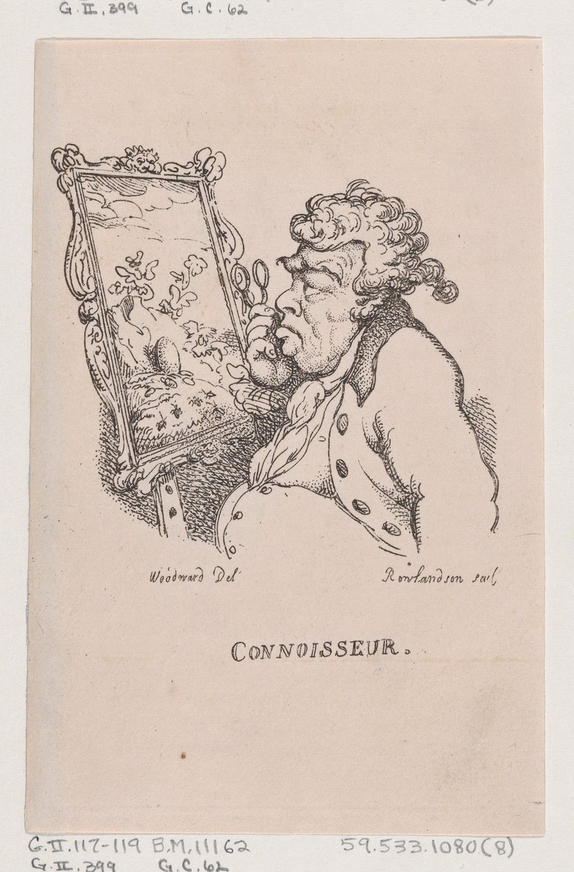 Connoisseur, april 1808., april 1808. av Thomas Rowlandson