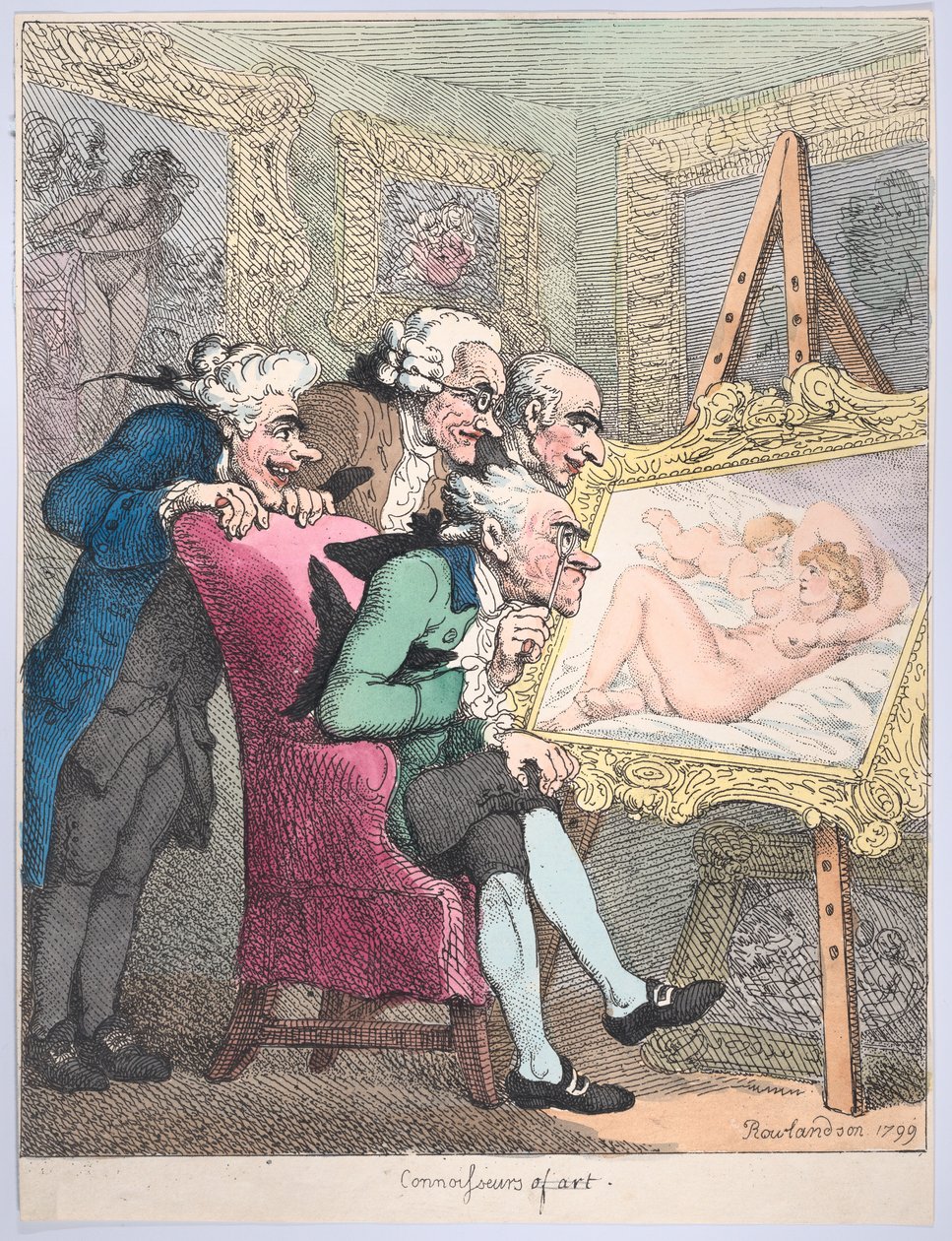 Kjennere, 20. juni 1799., 20. juni 1799. av Thomas Rowlandson