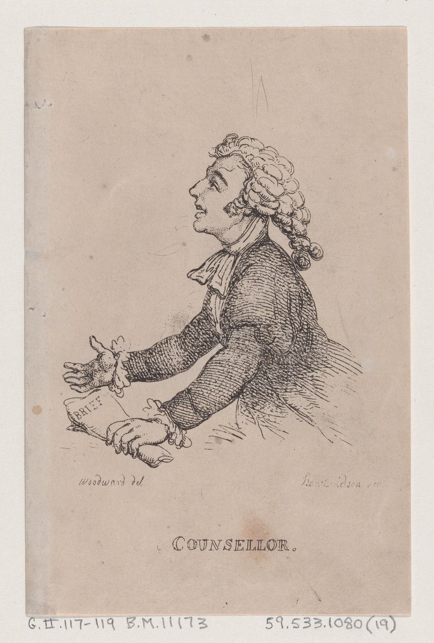 Rådgiver, 1808., 1808. av Thomas Rowlandson