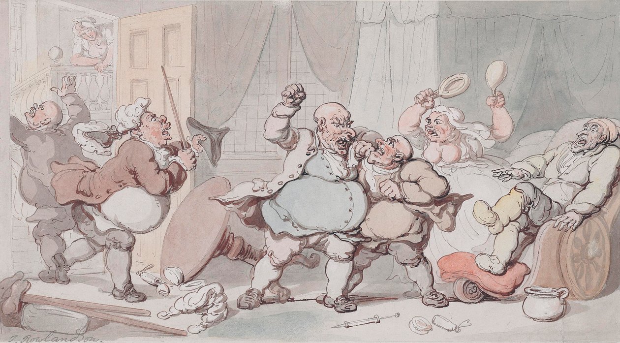 Leger er forskjellige av Thomas Rowlandson