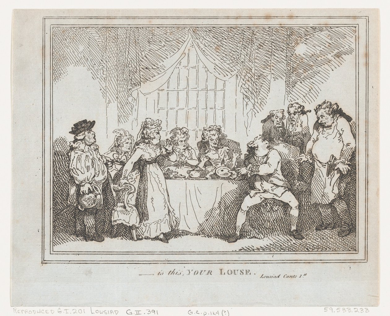 Er dette din lus, 1787., 1787. av Thomas Rowlandson