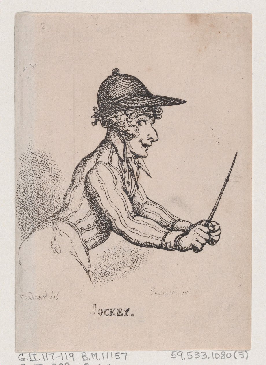 Jockey, april 1808., april 1808. av Thomas Rowlandson