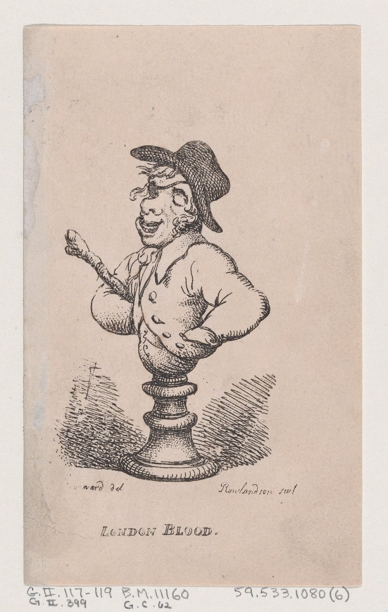 London Blood, april 1808., april 1808. av Thomas Rowlandson