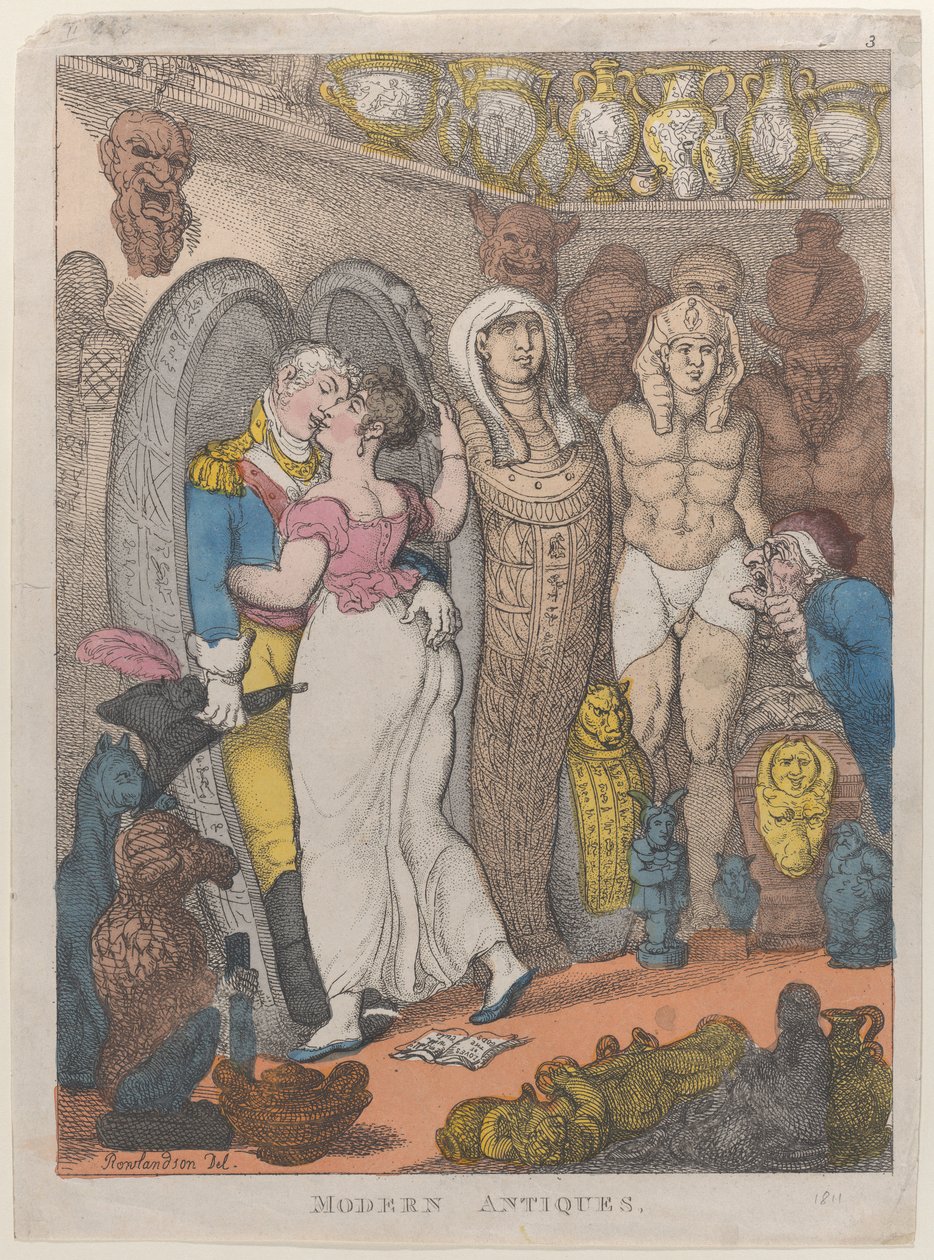 Moderne antikviteter, 1811., 1811. av Thomas Rowlandson