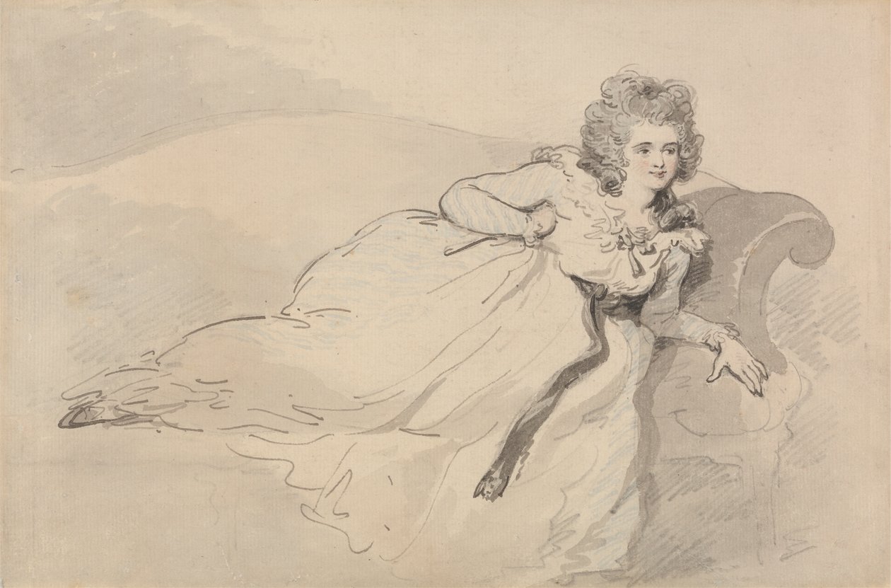Fru Abington av Thomas Rowlandson