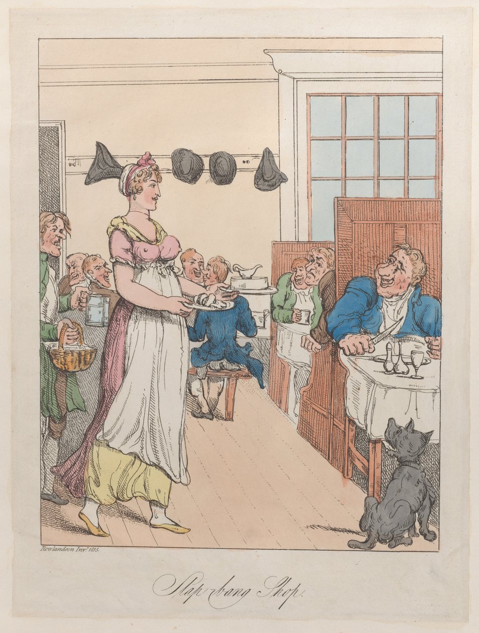 Slap-Bang Shop, 1815., 1815. av Thomas Rowlandson