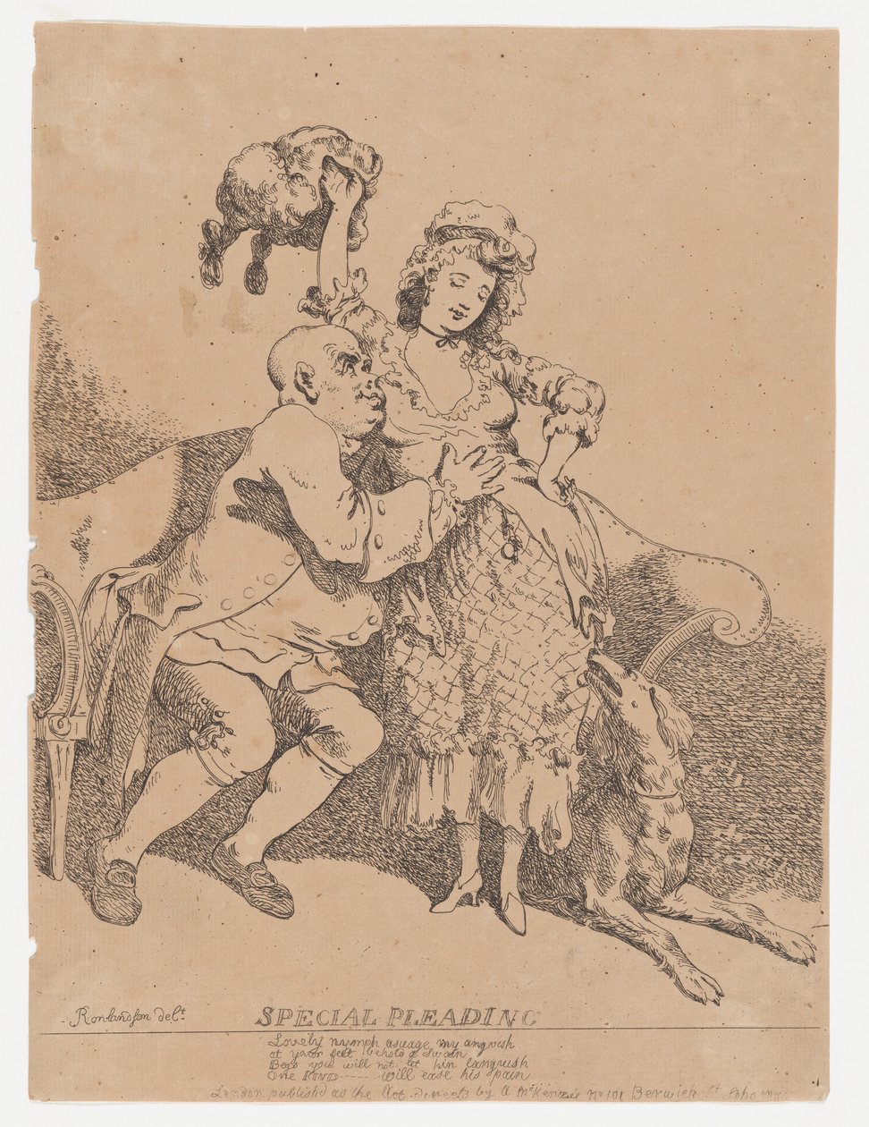 Special Pleading, [mars 1780], [mars 1780]. av Thomas Rowlandson