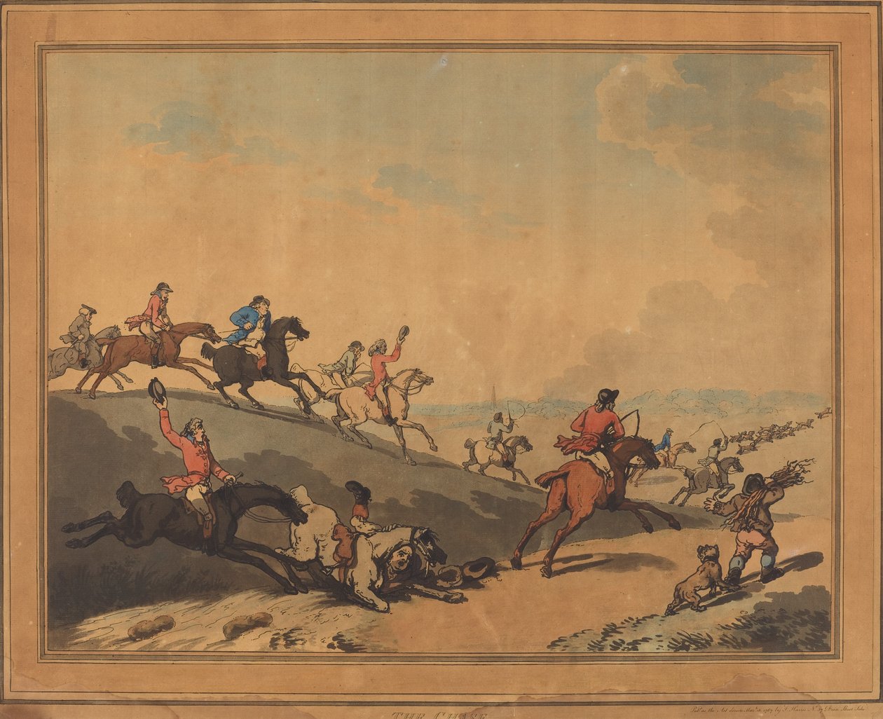 Jakten av Thomas Rowlandson