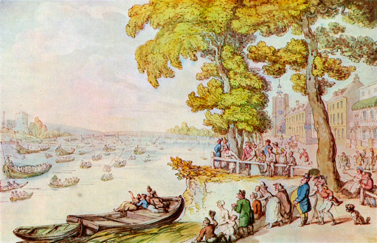 Chelsea Mall, 1929 av Thomas Rowlandson