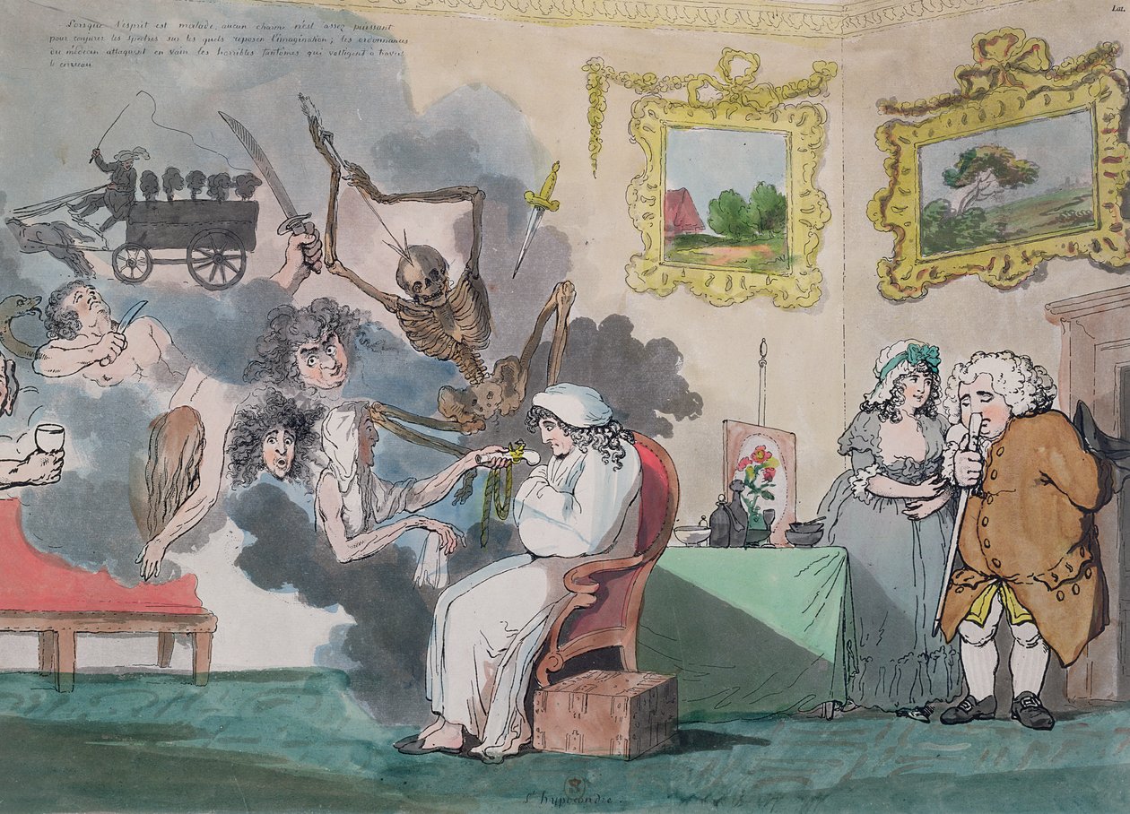 Hypokonderen av Thomas Rowlandson