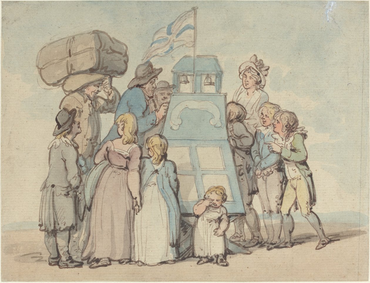 Peep Show av Thomas Rowlandson