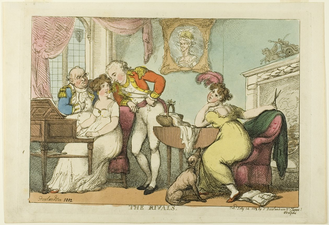 Rivalene av Thomas Rowlandson