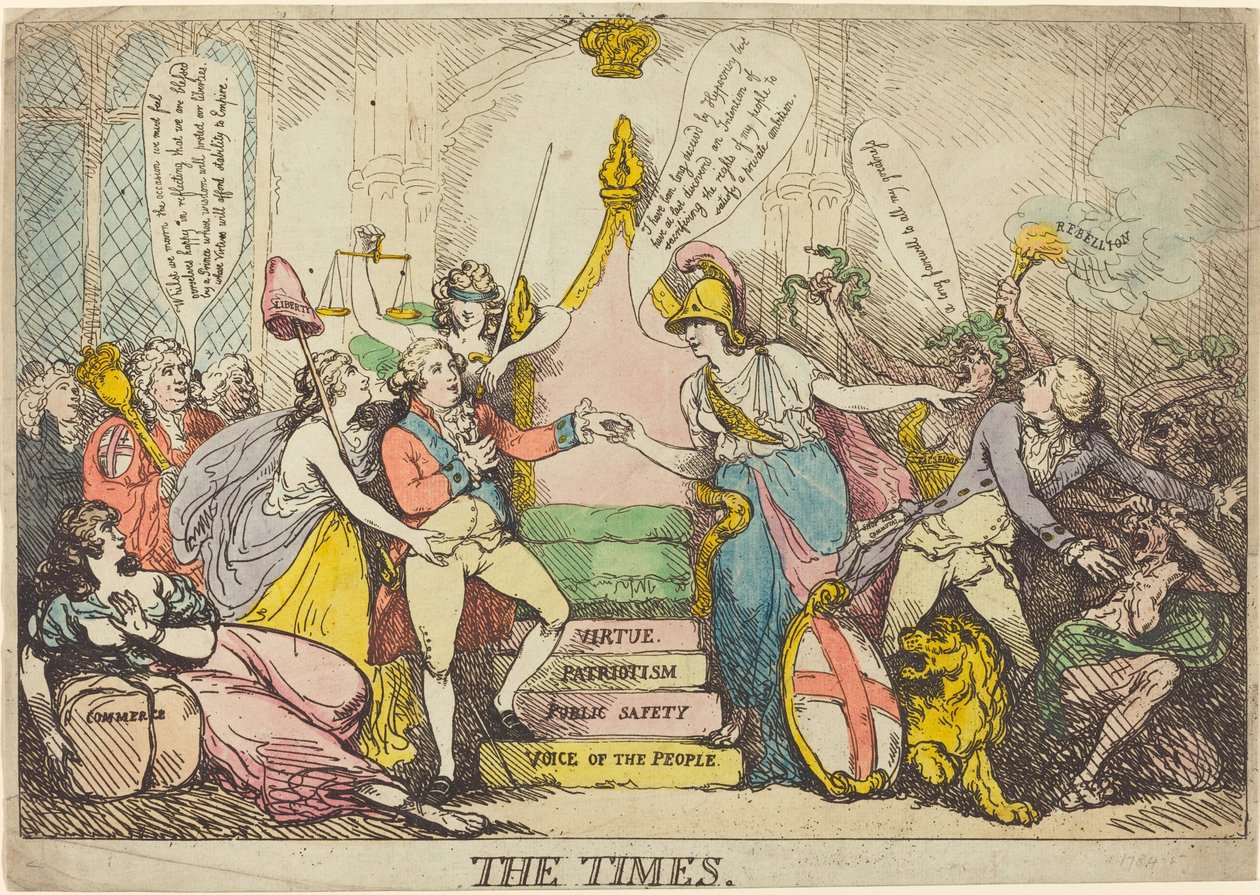 Tidene av Thomas Rowlandson