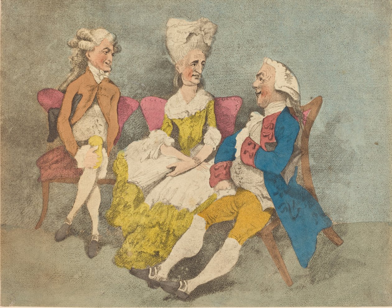 To strenger til buen din, 1800. av Thomas Rowlandson