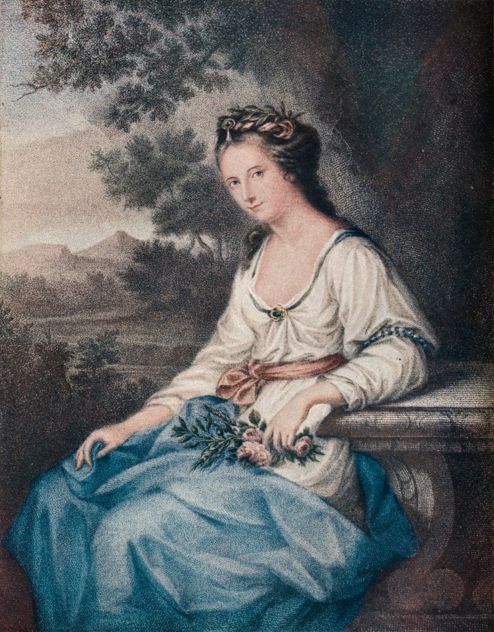 Ærede Anne Damer, 1700-tallet, 1904. av Thomas Ryder