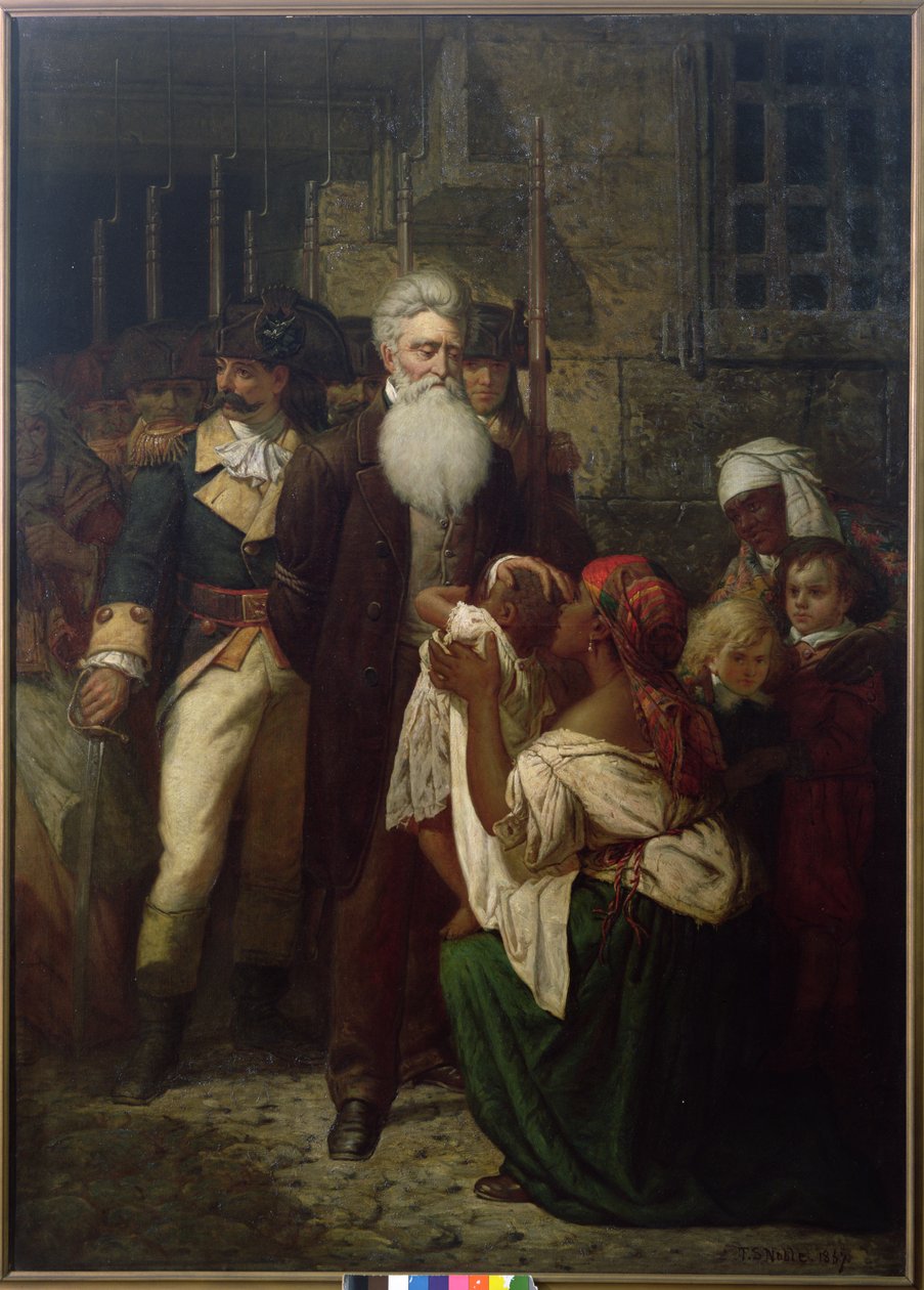 John Browns velsignelse av Thomas Satterwhite Noble