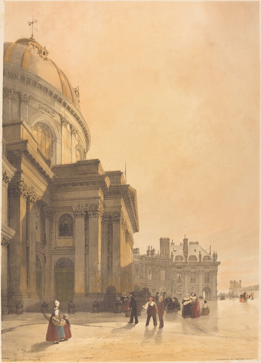 Instituttets kapell, Paris av Thomas Shotter Boys