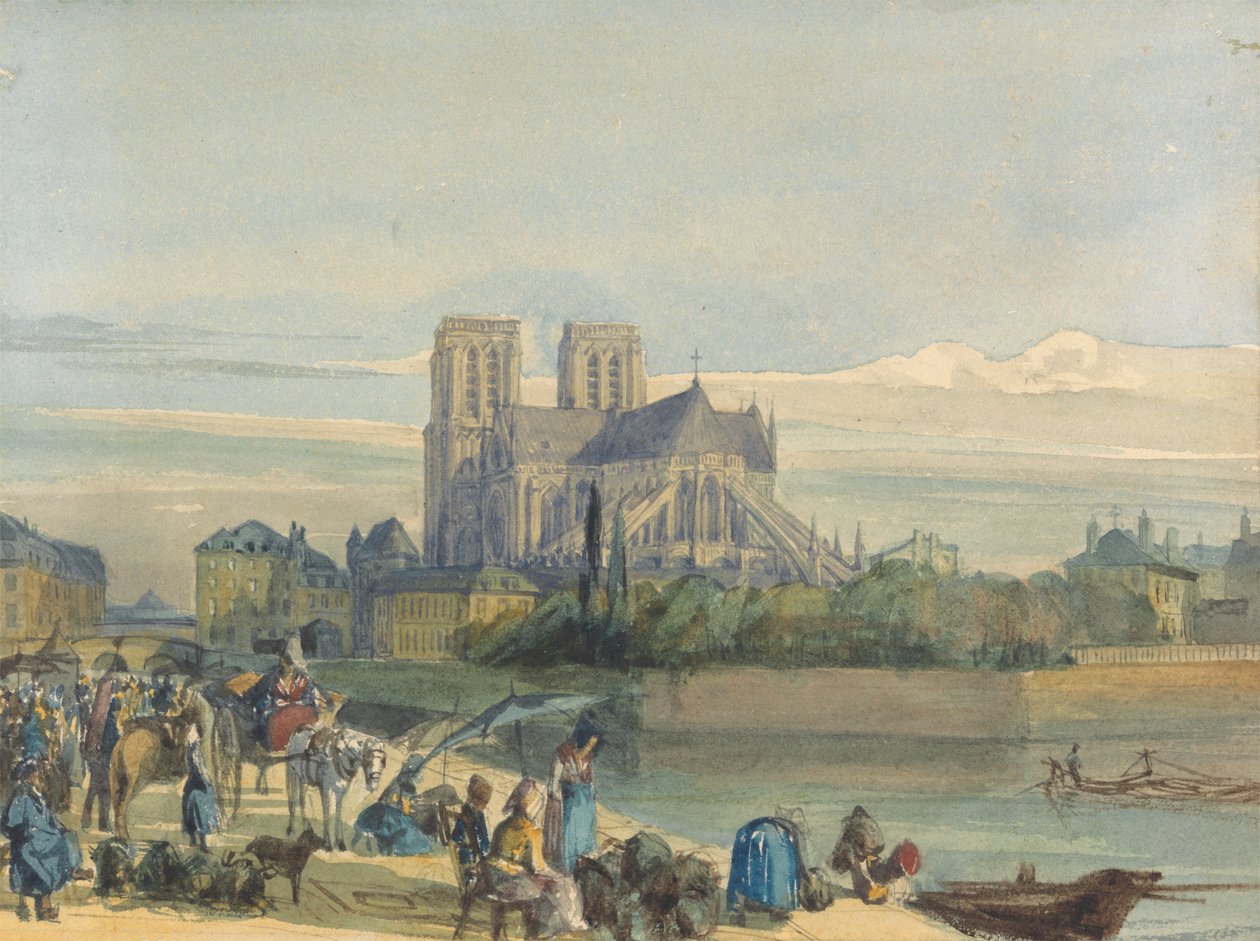 Notre-Dame, Paris av Thomas Shotter Boys