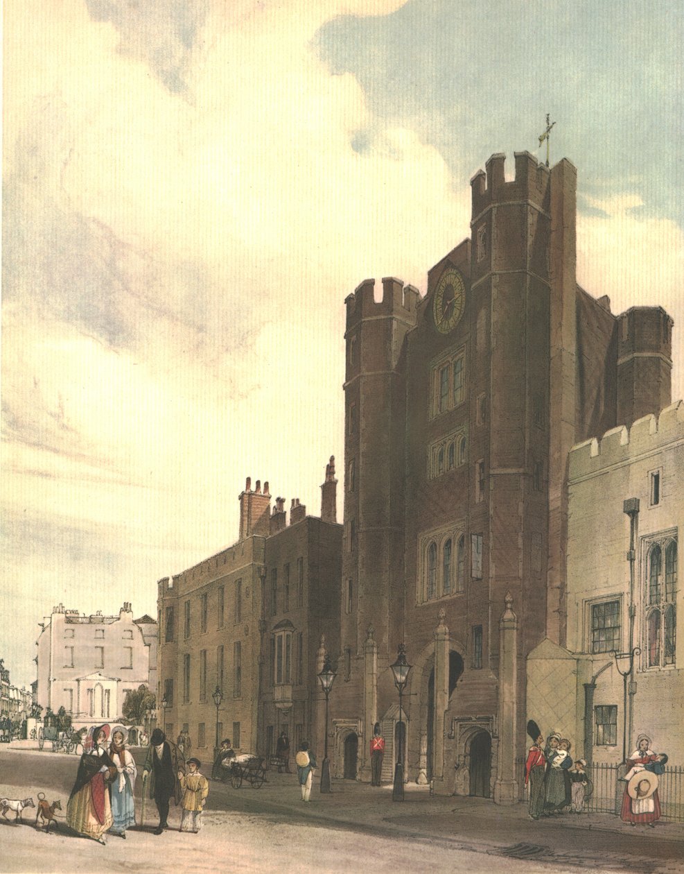 St James Palace. av Thomas Shotter Boys
