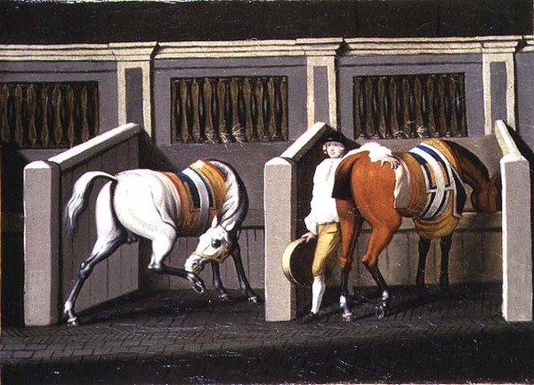 Stabilt interiør (en av et par) av Thomas Spencer
