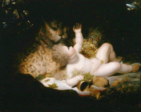 Amor på vakt av Thomas Stothard