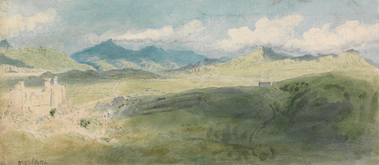Harlech av Thomas Stothard