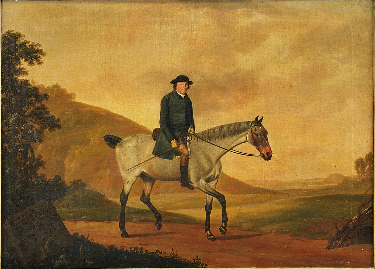Portrett av Richard Davenport, 1776 av Thomas Stringer
