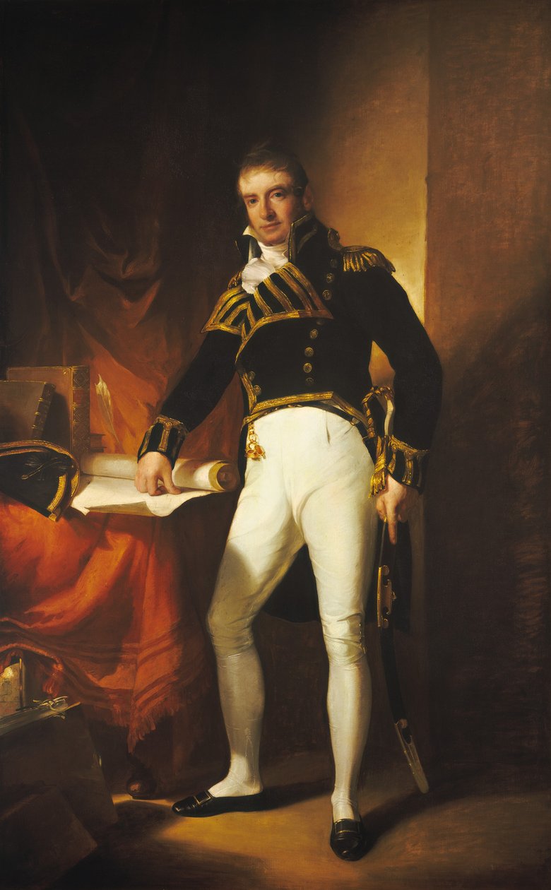 Kaptein Charles Stewart, 1811-1812. av Thomas Sully