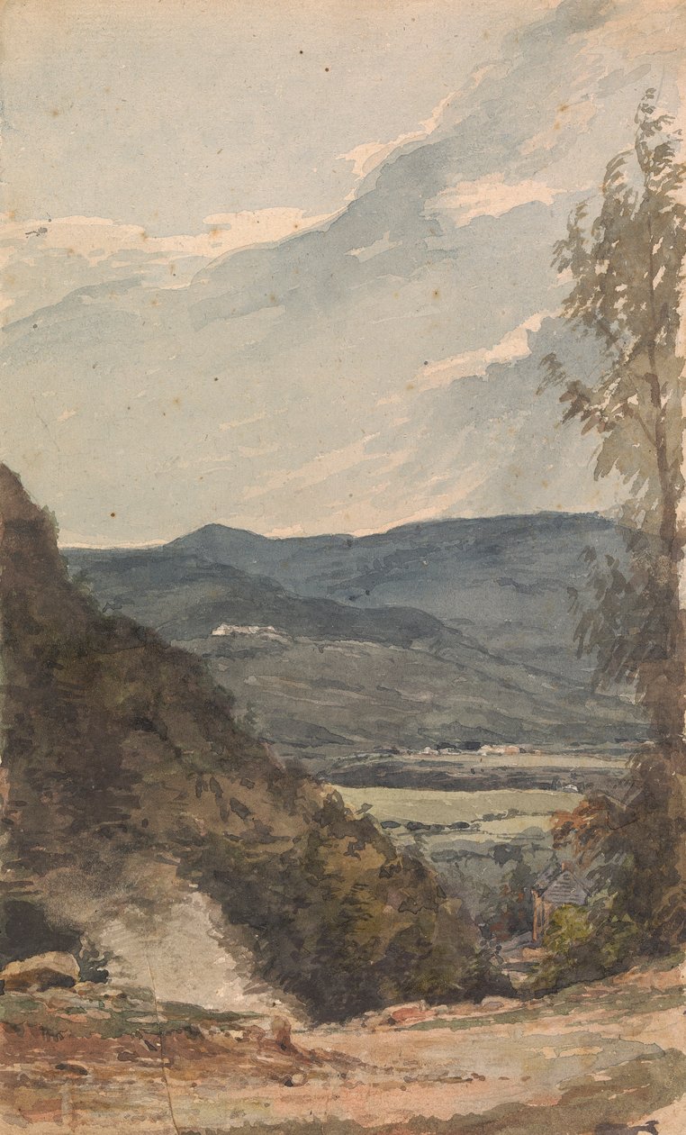 Fort Putnam fra over elven av Thomas Sully