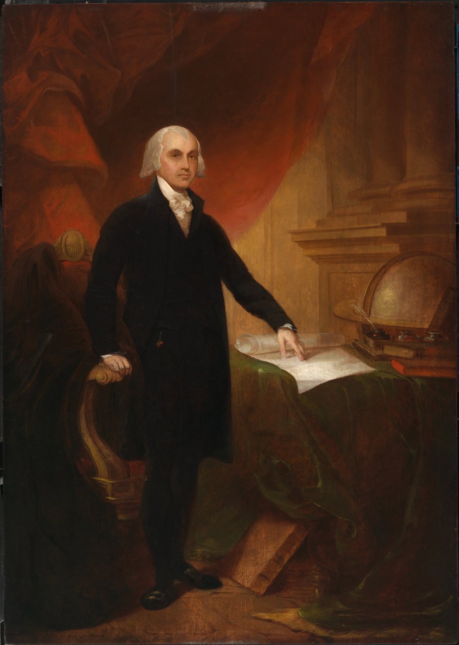 James Madison, 1809. av Thomas Sully