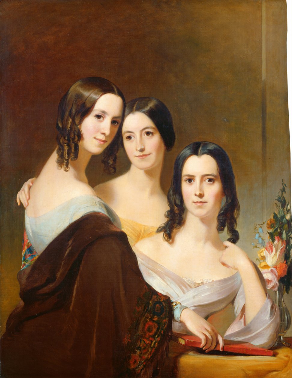 The Coleman Sisters, 1844. av Thomas Sully