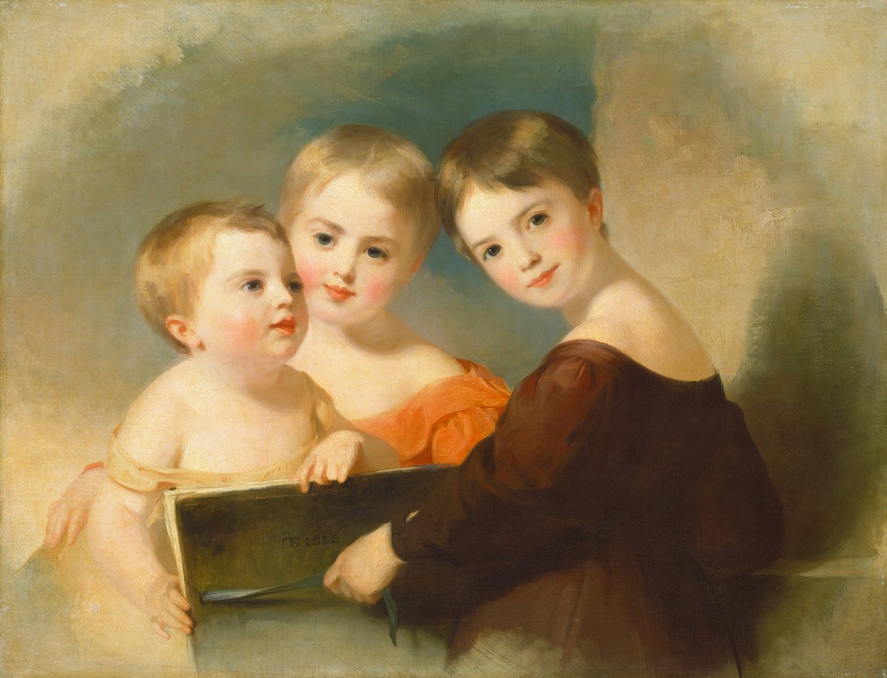 Vanderkemp-barna, 1832. av Thomas Sully
