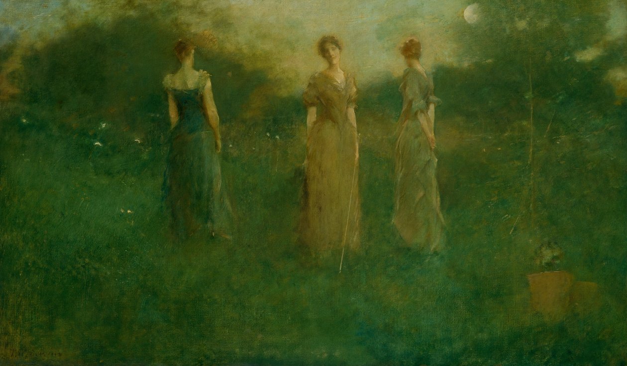 I hagen, 1892-1894. av Thomas Wilmer Dewing