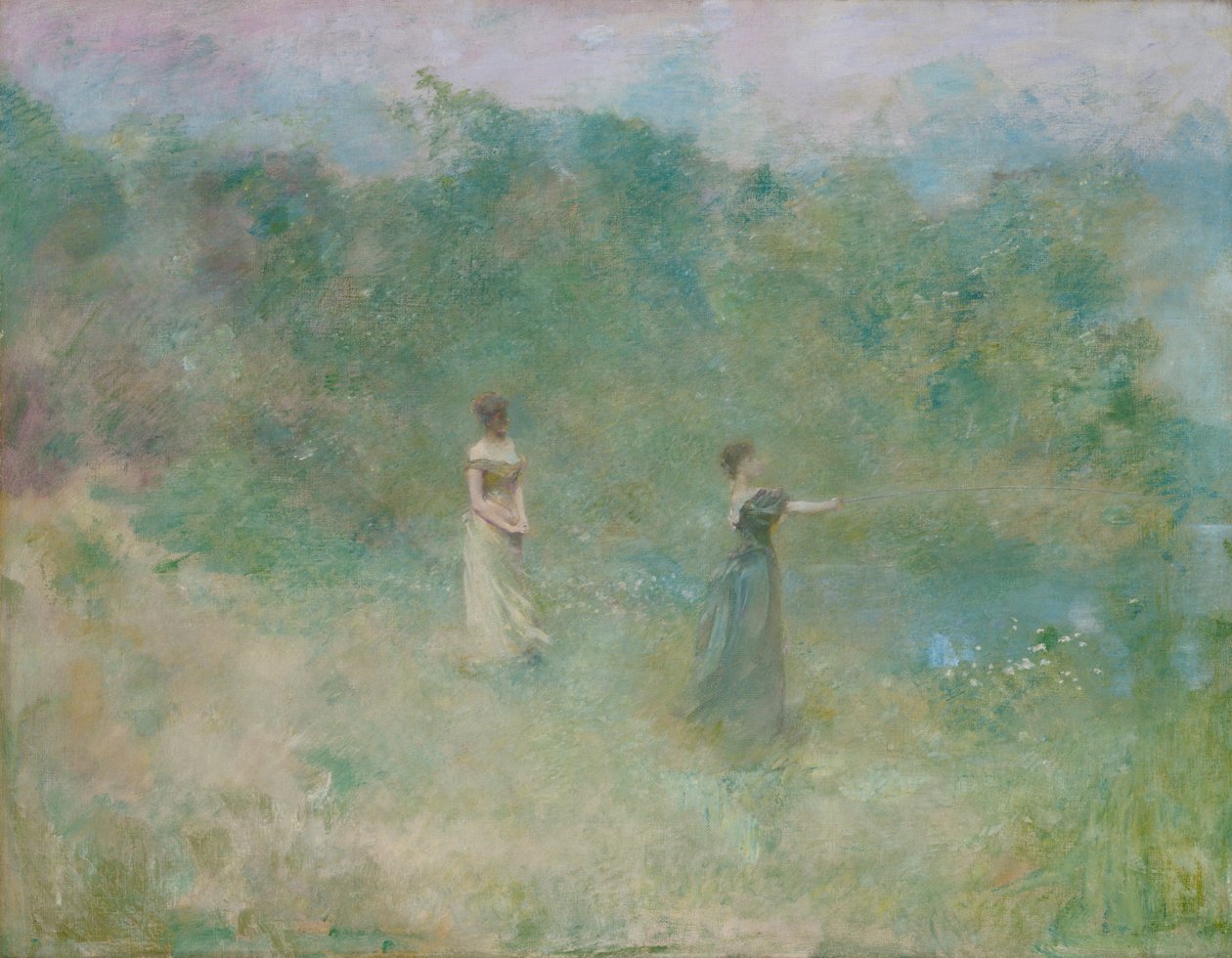 Sommer, ca. 1890. av Thomas Wilmer Dewing