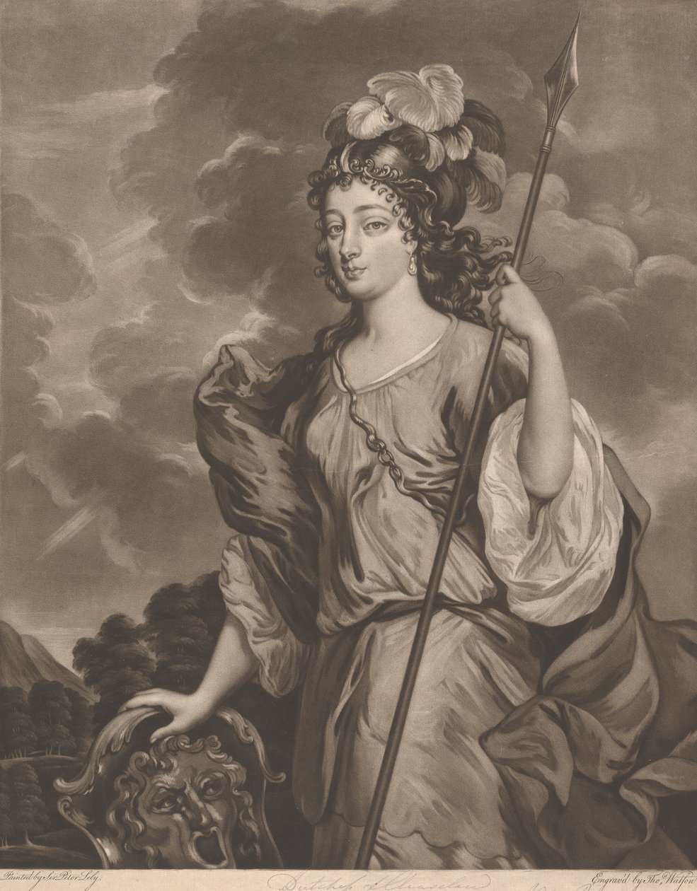 Barbara Palmer (née Villiers) grevinne av Castlemaine av Thomas Watson