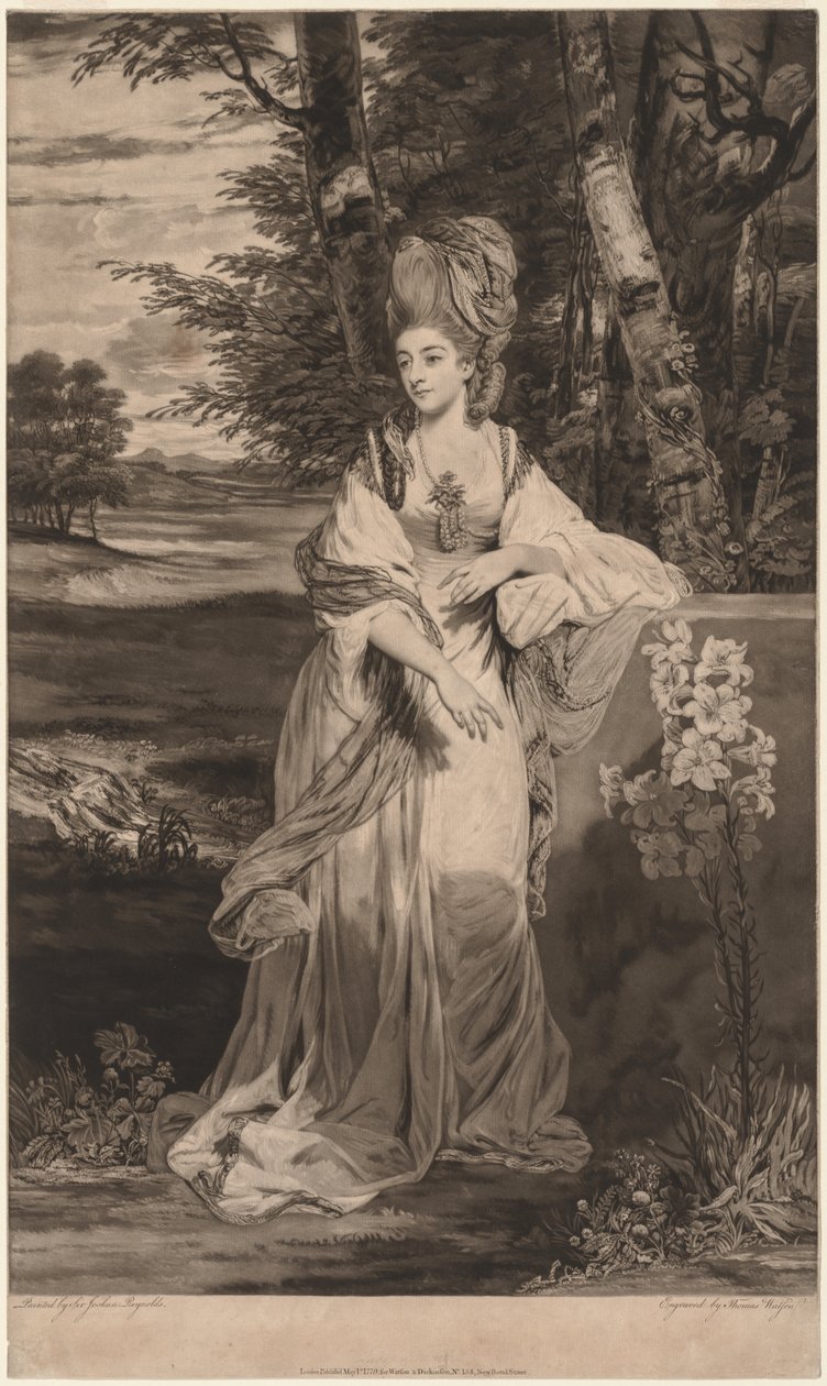 Lady Bampfylde av Thomas Watson