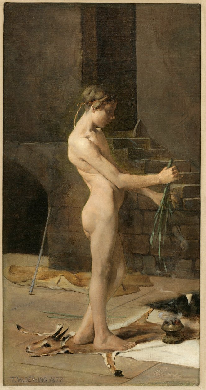 Trollmannens slave av Thomas Wilmer Dewing