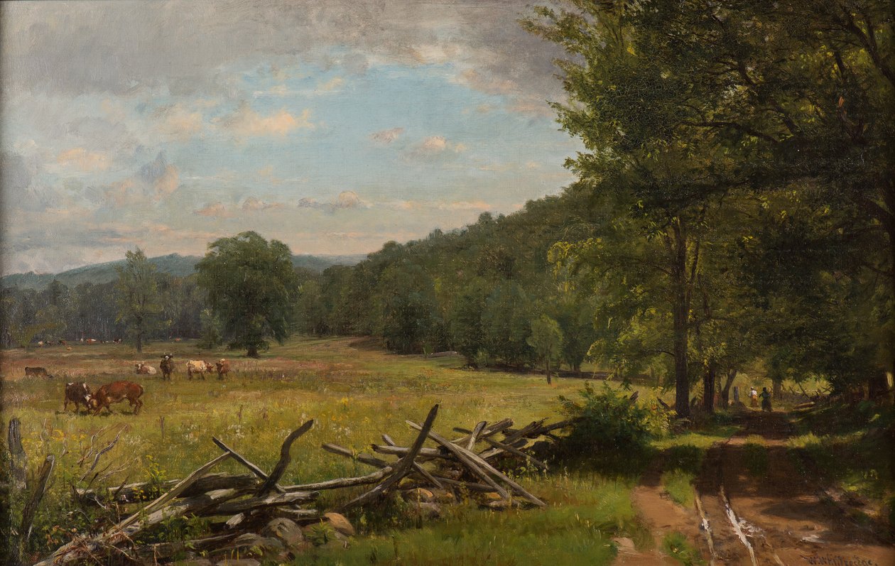 Engen, ca. 1870 av Thomas Worthington Whittredge