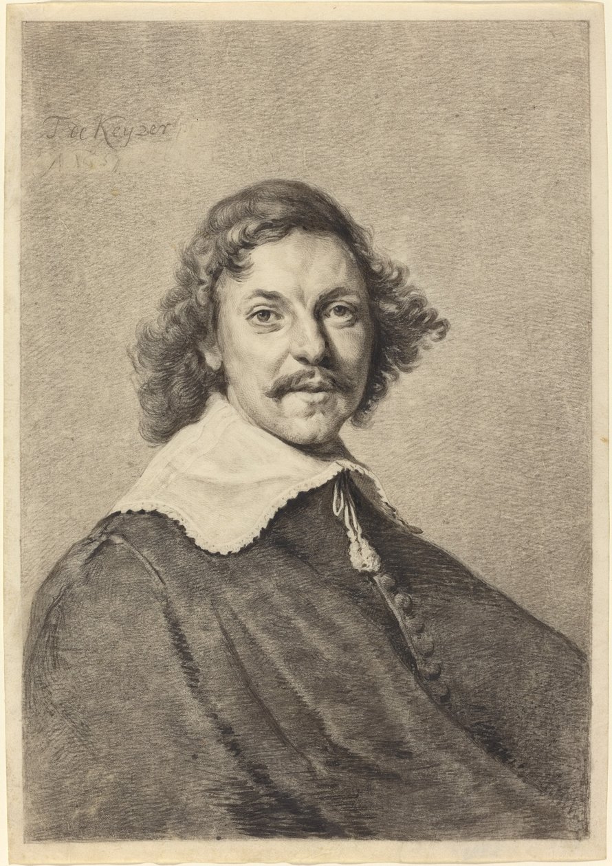 Portrett av en mann av Thomas de Keyser