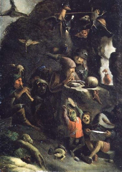 The Temptation of St. Anthony (panel) av Thomas van Apshoven