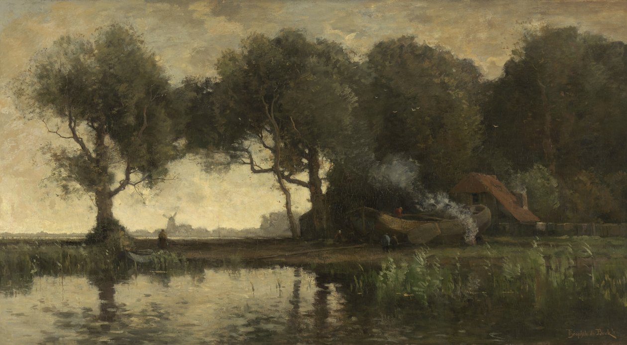 verft av Théophile de Bock  