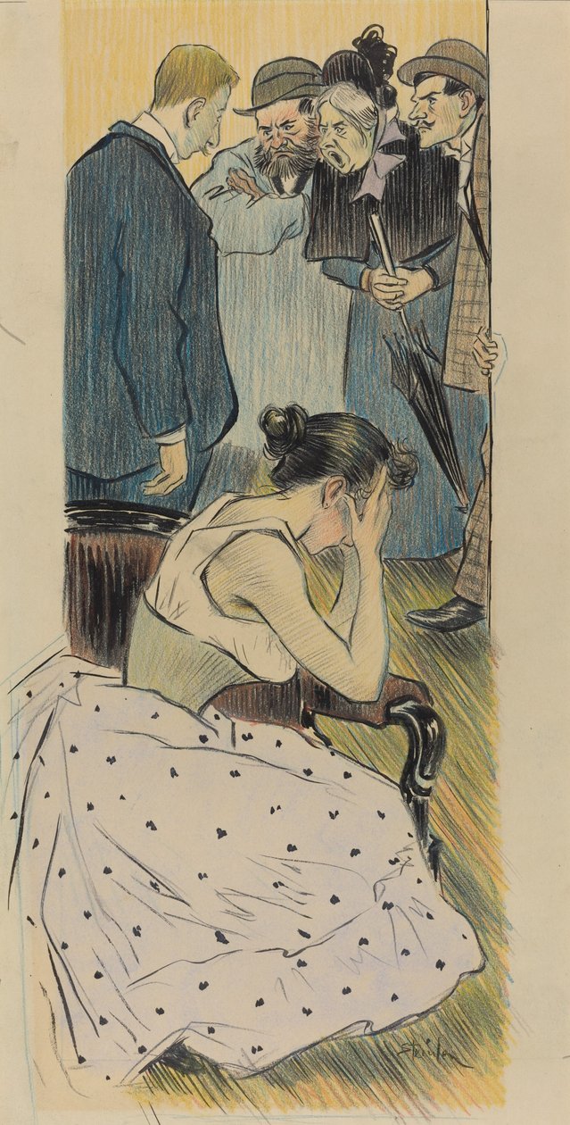 Hans familie (sang) av Théophile Alexandre Steinlen
